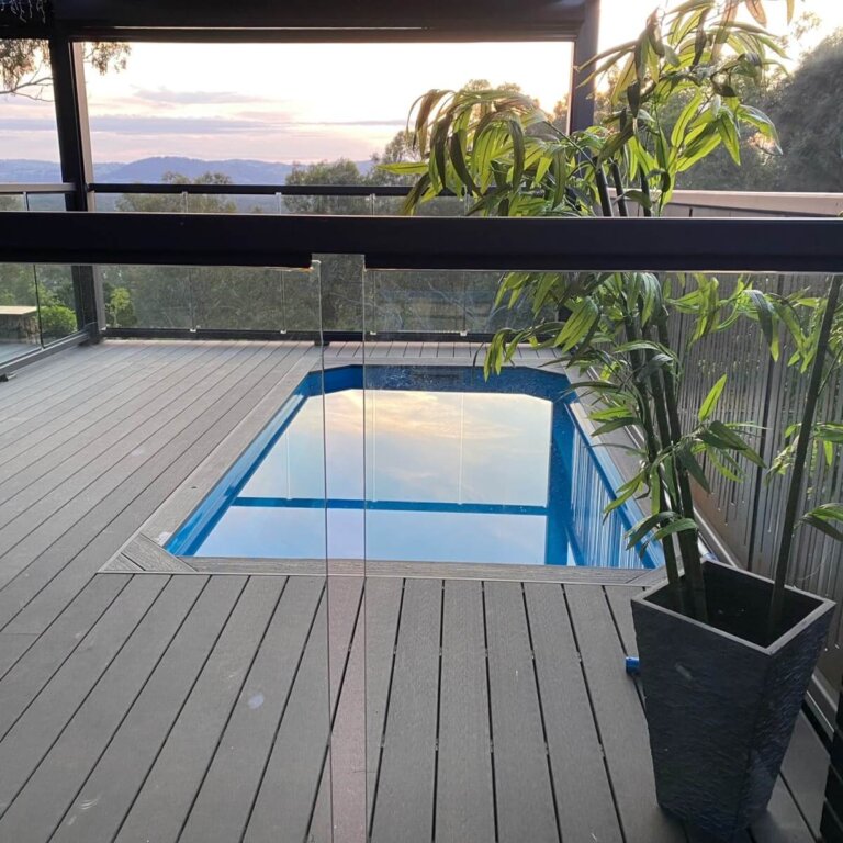 Little Pools Small Above Ground Fiberglass Plunge Pools Project Gallery 09