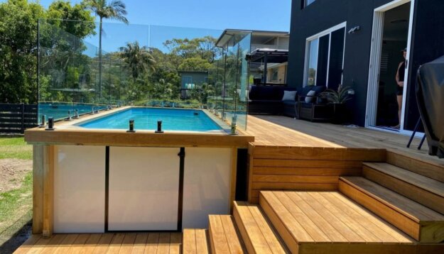 Luxury above ground pools SC