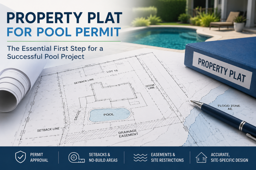 Pool Works Property Plat Blog Post Image