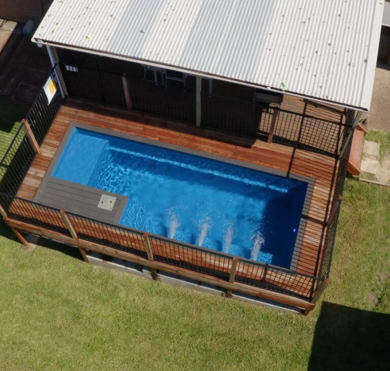Little Pools Installed pool Aerial 8